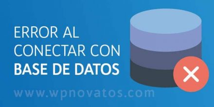Error estableciendo conexión con la base de datos