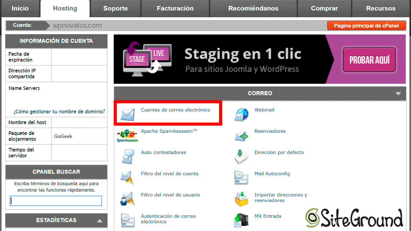 WordPress no envía correos