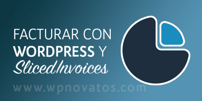 hacer facturas con wordpress