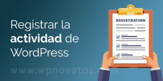 registrar-actividad-wordpress