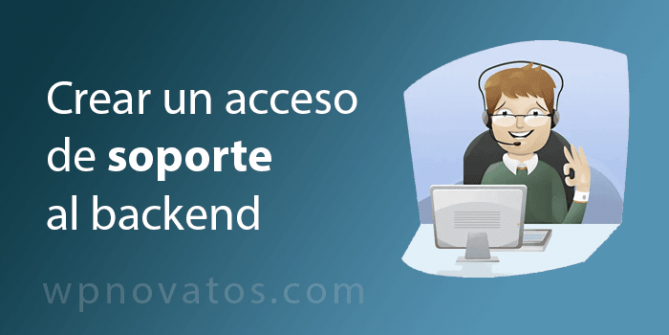 acceso soporte backend